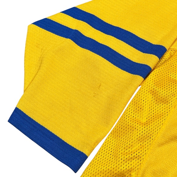 Vintage 90s Nike Sweden National Hockey #7 Nagano Olympics 1998 Jersey Mens L - Picture 11 of 15